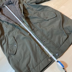 メンズコート　カーキの画像