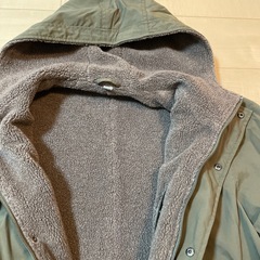 メンズコート　カーキの画像