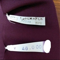 反物 コート 羽織用の画像