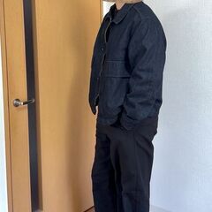 ZARA デニムジャケット ポケット付きの画像