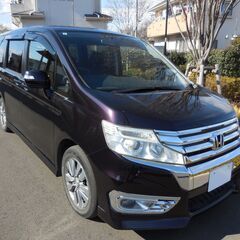 込プライス３０万円 スパーダＳパワーエディション８人(RK5後期) 両側パワスラ 本車検２年受渡し 機関良好の画像