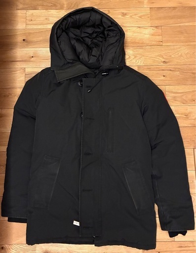 カナダグース ダウンジャケット ブラック FUSION S/P 正規品 (まる