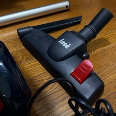 サイクロン 掃除機 INSE I5 サイクロンスティッククリーナー 18000Pa 600W 超吸引力 6M コード式掃除機 大容量カップ ハンディークリーナー (レッド)  の画像