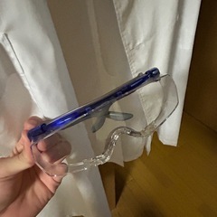 生協 白衣 ゴーグル付きの画像