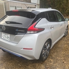 日産　リーフ　ZE1  37000kmの画像