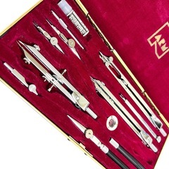 【希少・一式セット】ARM 独式製図器セット ウルマ計器 JIS1級定規付きの画像