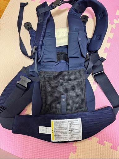 子供用品 Navy Blue Baby Carrier Mesh