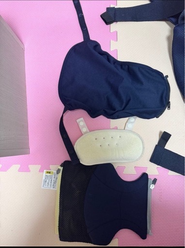 子供用品 Navy Blue Baby Carrier Mesh