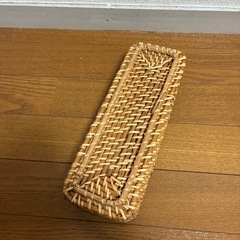 無印ラタンかご　小サイズ
の画像