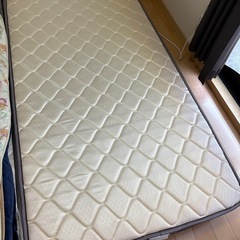 ニトリマットレス　セミダブルとシングルの画像