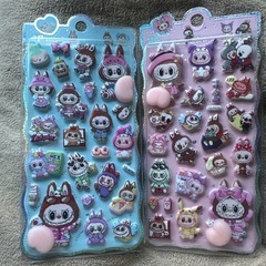 ラブブ3Dおしりシール4点セットの画像