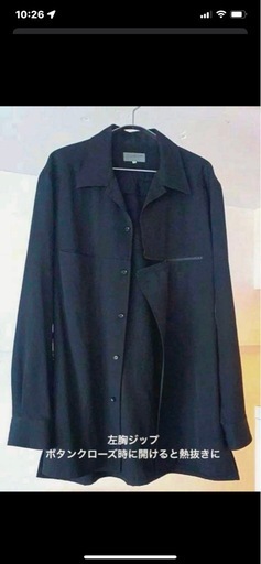 Yohji Yamamoto POUR HOMME ジャケットシャツ XLサイズ
