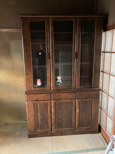 訳あり　食器棚　上下別　①上棚のみ 訳あり 食器棚 上下別 ①上棚のみ