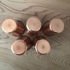 SPECIALCOPPERWARE 銅製カップ 5個セットの画像