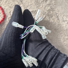 新型アルファード40用本体のナビとxトーンとかパワーアンプと繋げるケーブルの画像