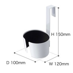 山崎実業　ドライヤーホルダーの画像