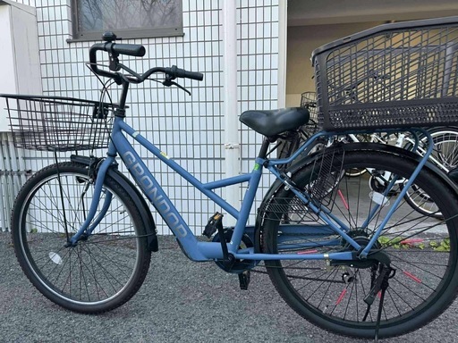 【美品】自転車 1年使用／引っ越しのため売ります（※後ろカゴなし）