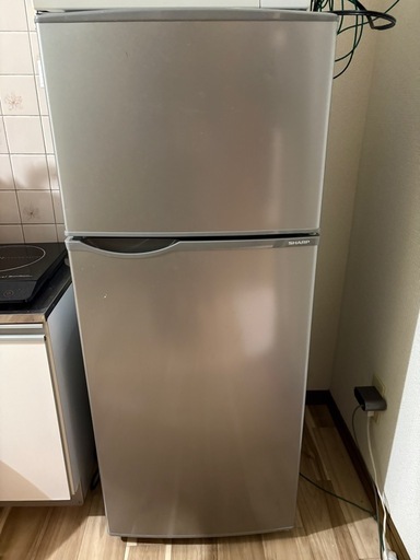 SHARP 冷蔵庫 118L（冷凍弱め・冷蔵使用可）引き取り限定 (ろん) 会津