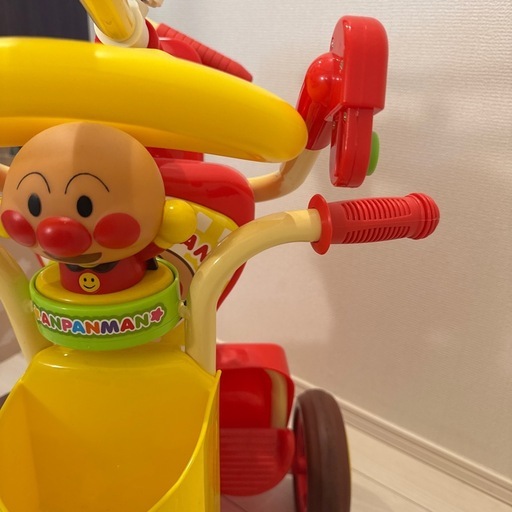アンパンマン　折りたたみ　三輪車