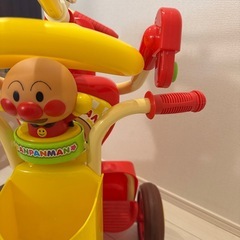 アンパンマン　折りたたみ　三輪車の画像
