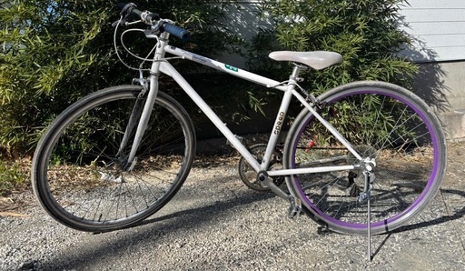 子供が通学に使っていた自転車です。