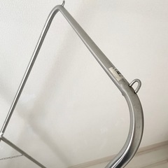 ステンレス製 衣類ハンガー 折り畳み式の画像