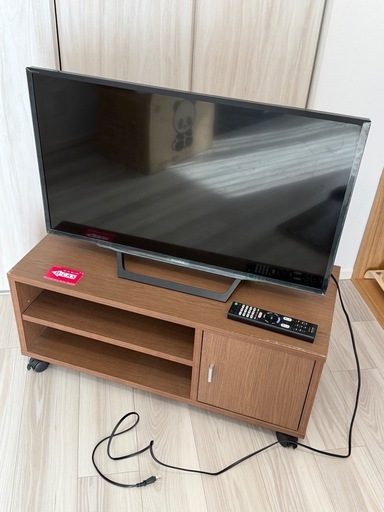 液晶テレビ　ブラビア　32型(テレビ台つき)