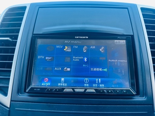 carrozzeria カロッツェリア AVIC-ZH07 HDDナビ カーナビ CD DVD 地図データ2011年 フルセグ 地デジ Bluetooth