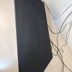 幅115cm黒テレビ台の画像