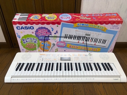 CASIOのキーボードH I K AR I LK-118 (じゃいける) 山口の鍵盤楽器