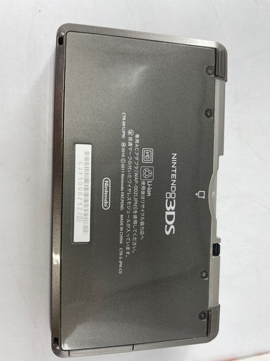 【トレファク足立扇店】Nintendo 3DS CTR-001 付属品完備 箱付 画面ﾔｹ･開閉部緩い･ｽﾗｲﾄﾞﾊﾟｯﾄﾞ欠損