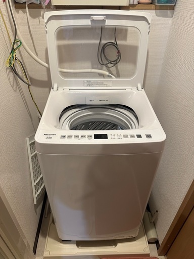 ハイセンス 全自動洗濯機　2025年製
