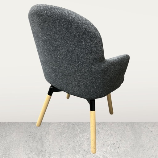 【新品未使用未開封】IKEA JANOLOF ヤンオロフ回転チェア ダークグレー JANOLOF ヤンオロフ 回転パーソナルチェア, グンナレド ダークグレー