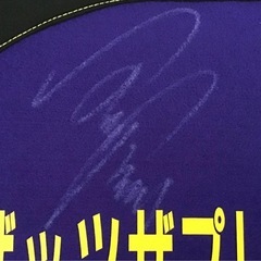 A-363★岐阜発　①実物/2003年/菊花賞/優勝馬/ザッツザプレンティ/安藤勝己騎手/カップ/競馬グッズ/本人直筆サイン入り/現状品　R5.11/9★yの画像