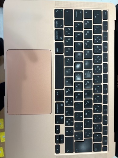 【ジャンク】M1 MacBook Air 13インチ（ゴールド）