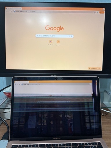 【ジャンク】M1 MacBook Air 13インチ（ゴールド）