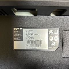 acer PCモニターの画像