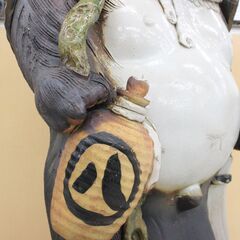 信楽焼　たぬき　縁起物　大型の画像