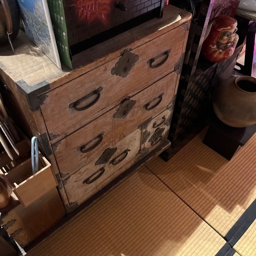 希少　古民具　和箪笥　　わだんす