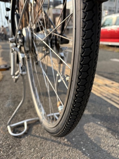 中古ブリヂストン電動アシスト自転車　8.7Ah 大阪　032番