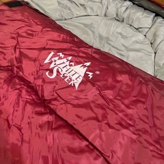【美品】シュラフ/寝袋の画像