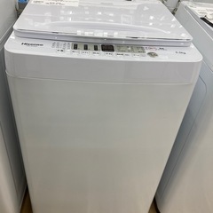 【トレファク高槻店】安心の6ヶ月間保証！取りに来られる方限定！Hisense（ハイセンス）の全自動洗濯機のご紹介です！の画像