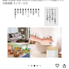 【新品未使用】加湿器　水・エタノール両用　ディスペンサーの画像