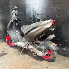 ★支払総額4.8万円★関東圏内即日配送可能！ 全車走行テスト済み！ キムコ スーパー9 赤/黒 車格大きい50cc！ ２ストのためオイル注ぎ足すだけ！ サイズ付き！社外マフラー！の画像