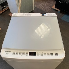 洗濯機　ハイセンス　7キロ　2024の画像