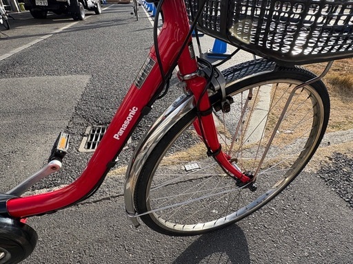 中古Panasonic電動アシスト自転車　12Ah 大阪　029番