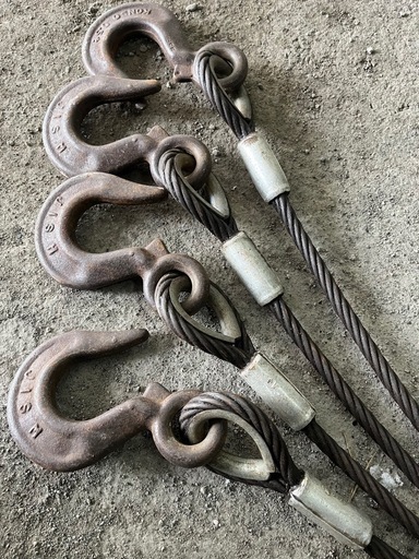 4点吊りワイヤー(12mm)