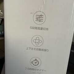 未開封！サーキュレーターの画像