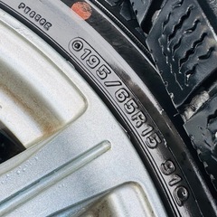4本セット セレナ　プリウス　ノア スタッドレスホイール　タイヤおまけの画像