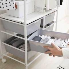 【決まりました⭐️】LOWYA ハンガーラックの画像